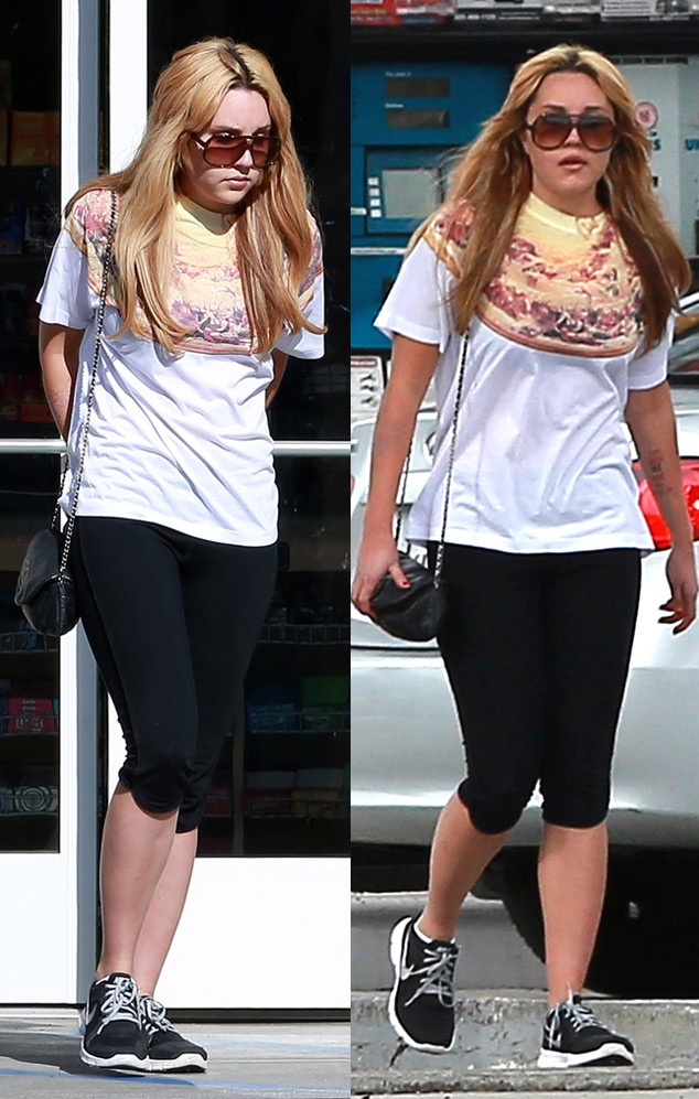 Amanda Bynes Heads to the Gym, Picks Up Cigarette Rolling Papers - E